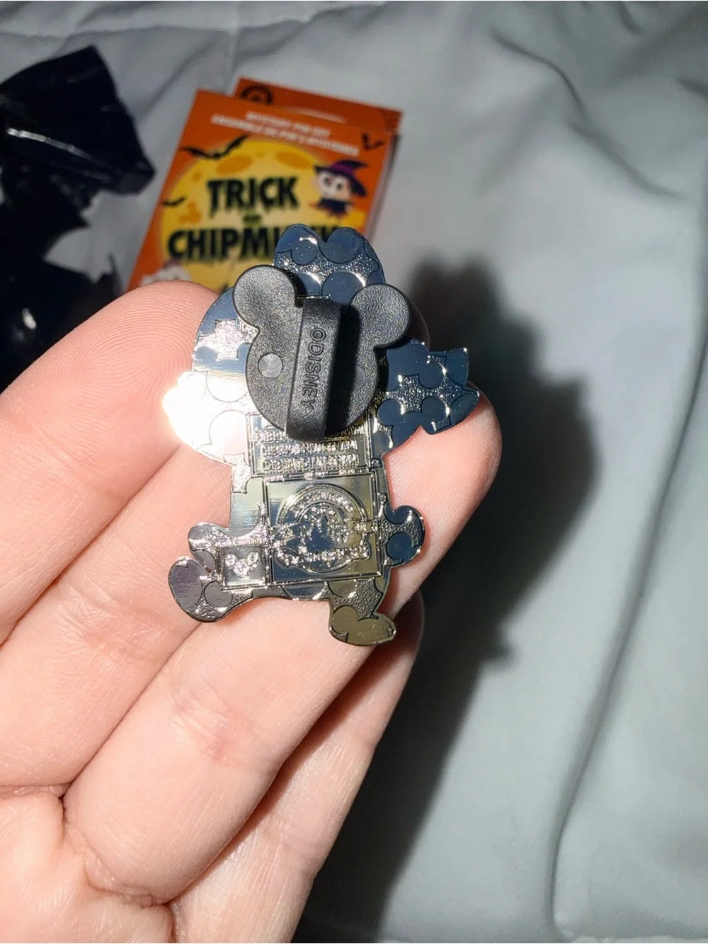 Disney Trick or Chipmunk Pin - Mummy Chip